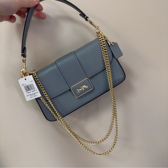 Coach Handbags - Coach CE683 SNK TRM MN GRC XBY